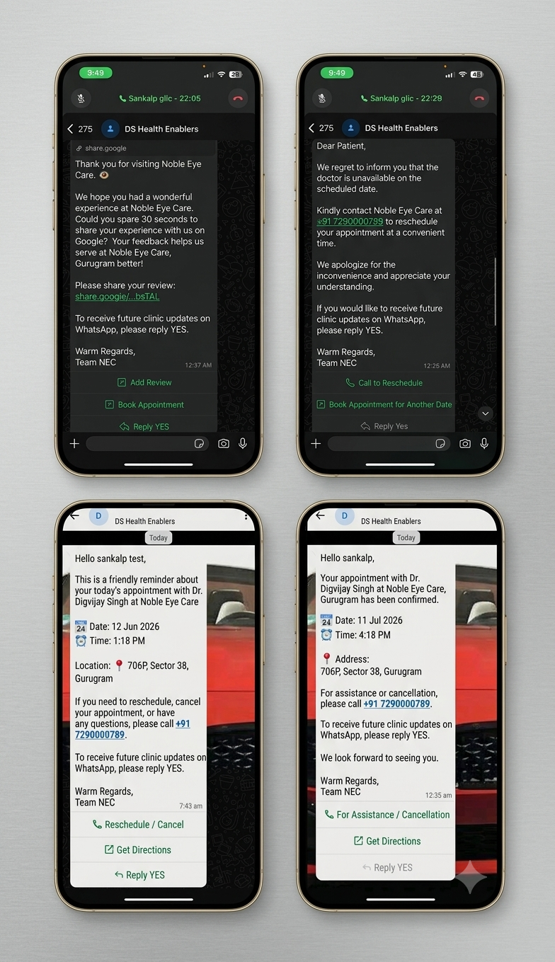 WABA System Screen Mockup